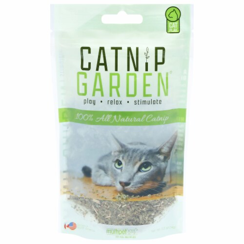 Multipet Cat Garden Catnip Bag Perspective: front