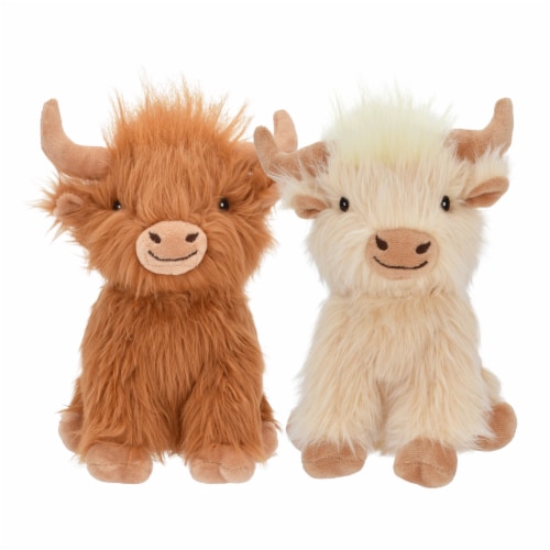 Multipet Highland Shaggy Cow Perspective: front