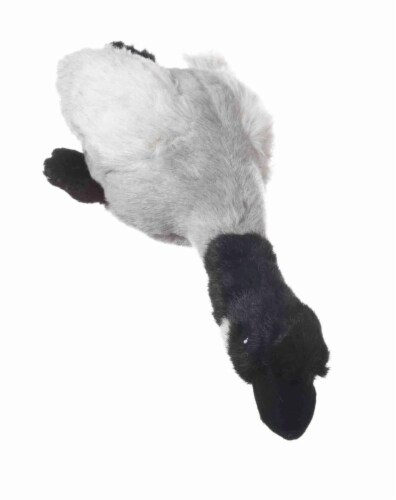 Multipet Large 16" Plush Canada Goose Dog Toy Perspective: front
