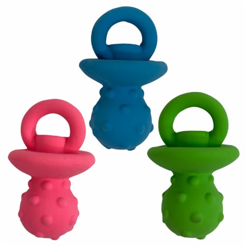 Multipet Minipet Latex Pacifier Perspective: front