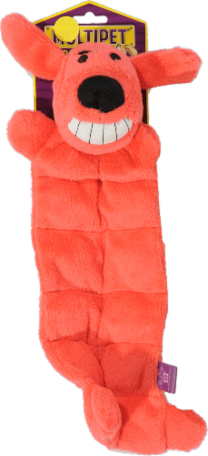 Multipet® Loofa Squeaker Mat - 12-inch Perspective: front