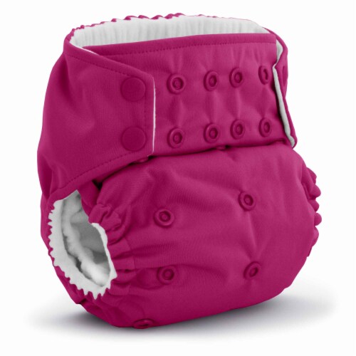 Rumparooz One Size Cloth Pocket Diaper Snap - Sherbert Perspective: front