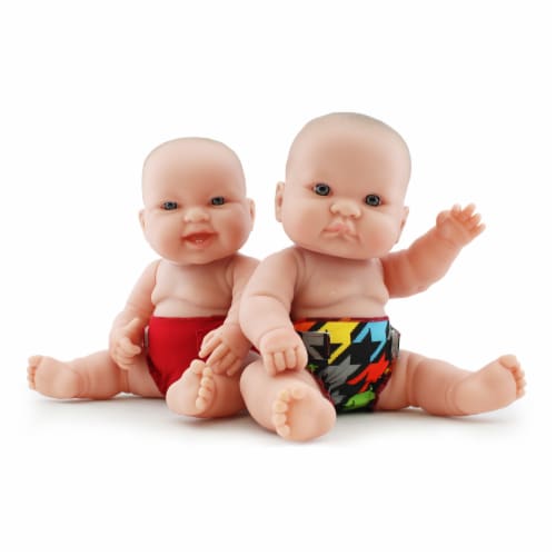 Kanga Care Rumparooz Doll Diaper Set - Invader & Scarlet Perspective: front