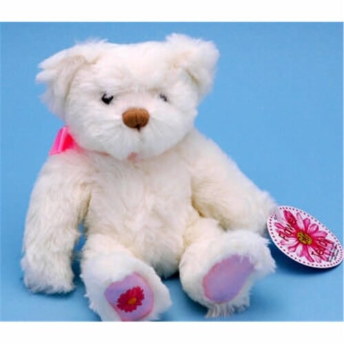 Ivy Lane Design Flower Girl Teddy Bear Perspective: front
