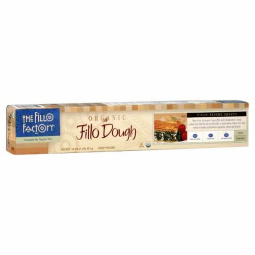 The Fillo Factory Organic Fillo Dough Perspective: front