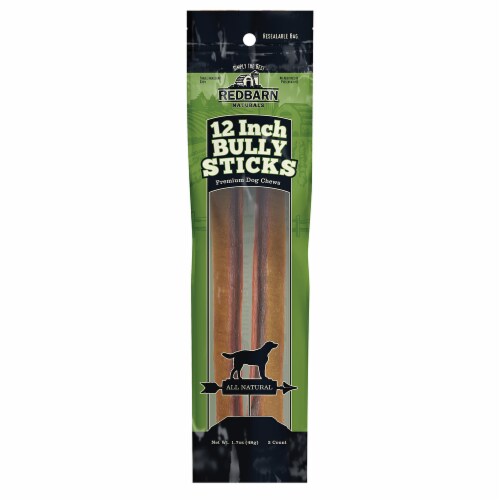 Red Barn Bully Sticks Dog Snacks Perspective: front