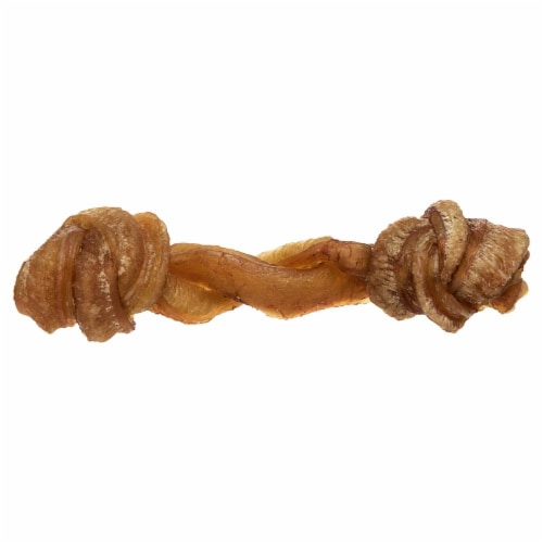 Red Barn 5 Inch Mini Bully Barbell Dog Chews Perspective: front