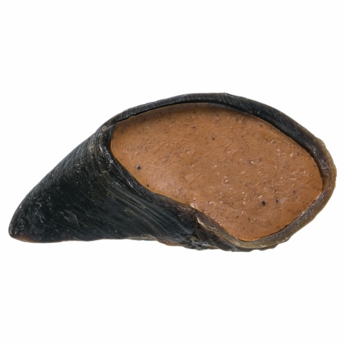 Red Barn Dog Treats Peanut Butter Flavor Filled Hoof Perspective: front