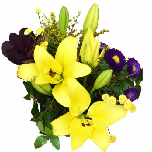 Fresh Cut October Bouquet Perspective: front