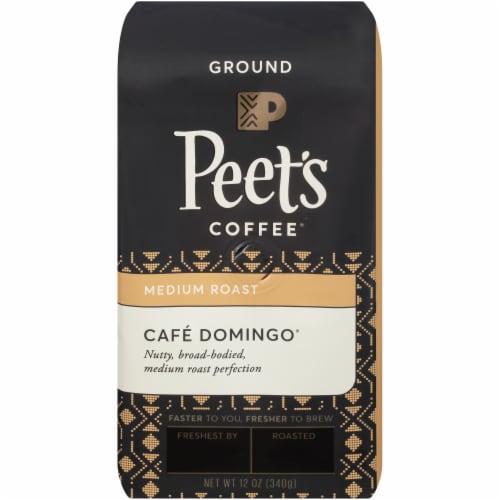Peet's® Café Domingo® Medium Roast Ground Coffee Perspective: front