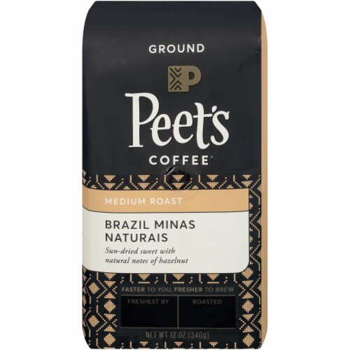 Peet's Coffee® Brazil Minas Naturais Medium Roast Ground Coffee Perspective: front