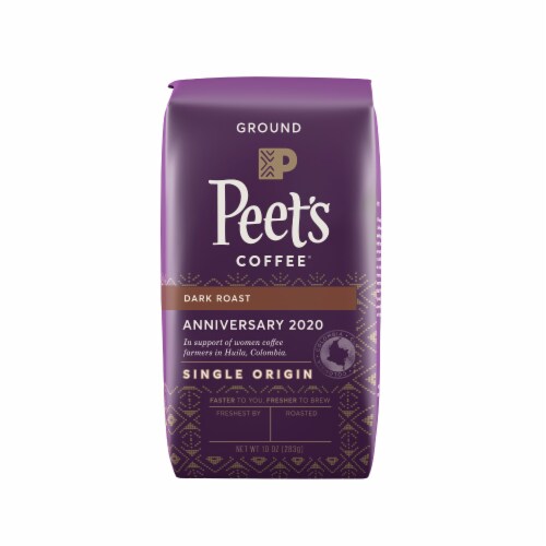 Peet's Coffee Anniversary Blend Dark Roast Ground Coffee, 10 oz Kroger