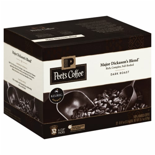 Peet's® Major Dickason's Blend Dark Roast K-Cup Coffee Pods Perspective: front