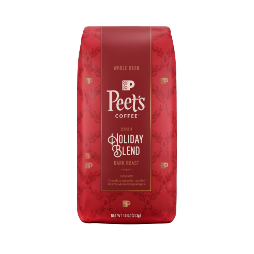 Peet's® Holiday Blend Whole Bean Coffee Perspective: front