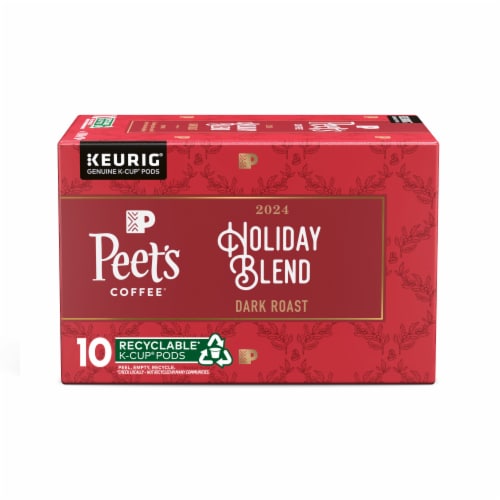 Peet's Coffee® Holiday Blend Dark Roast K-Cup® Coffee Pods, 10 ct / .44