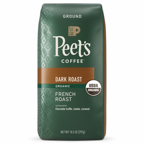 Peet’s Coffee Organic French Roast Dark Roast Ground Coffee