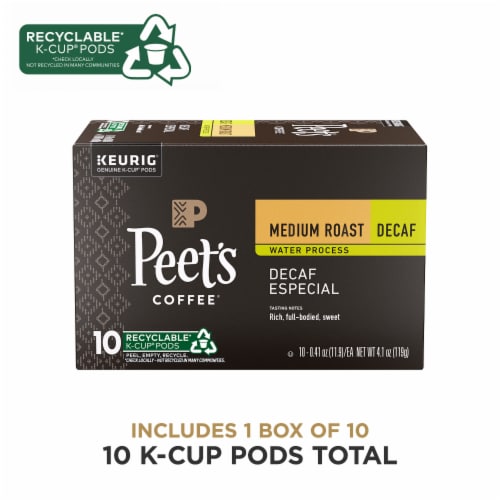 Peet’s® Decaf Especial Medium Roast K-Cup Coffee Pods