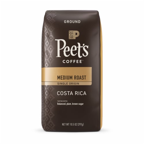 Peet's® Costa Rica Medium Roast Ground Coffee Perspective: front