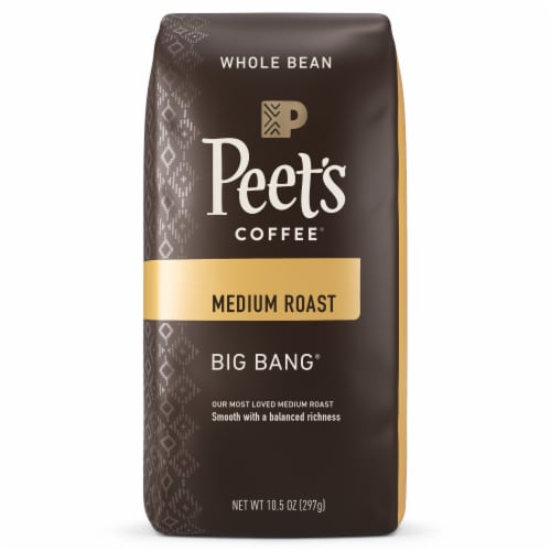 Peet's® Big Bang® Medium Roast Whole Bean Coffee Perspective: front