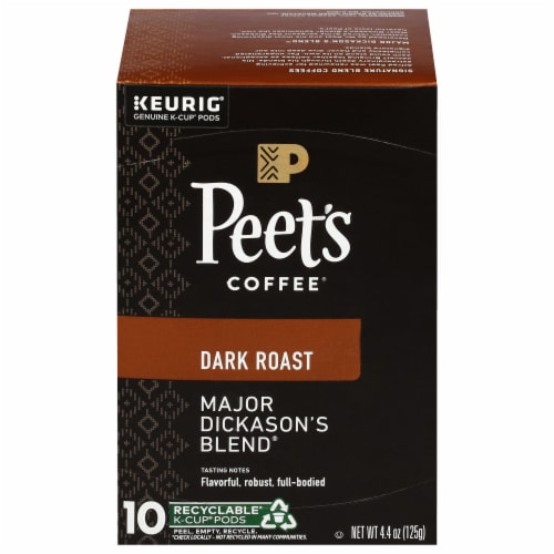 Peet's® Major Dickason's Blend® Dark Roast K-Cup® Coffee Pods Perspective: front