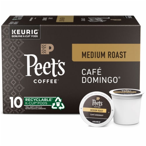 Peet's® Café Domingo® Medium Roast K-Cup® Coffee Pods Perspective: front