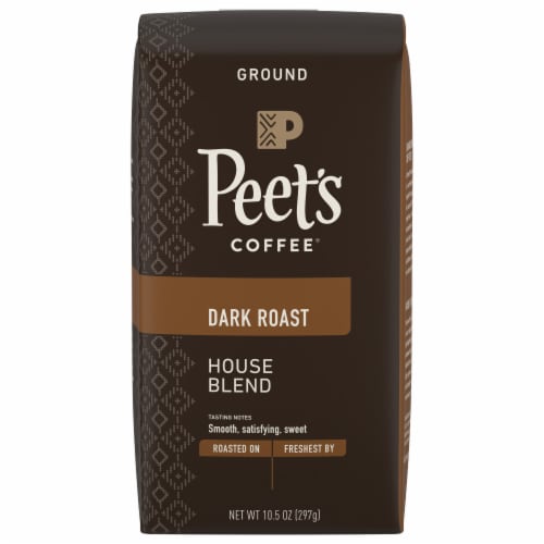 Peet's® House Blend Dark Roast Ground Coffee Perspective: front