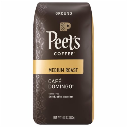 Peet's® Café Domingo® Medium Roast Ground Coffee Perspective: front