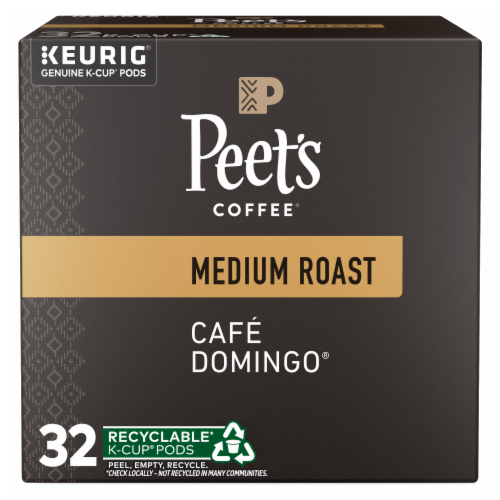 Peet's® Café Domingo® Medium Roast K-Cup Coffee Pods Perspective: front