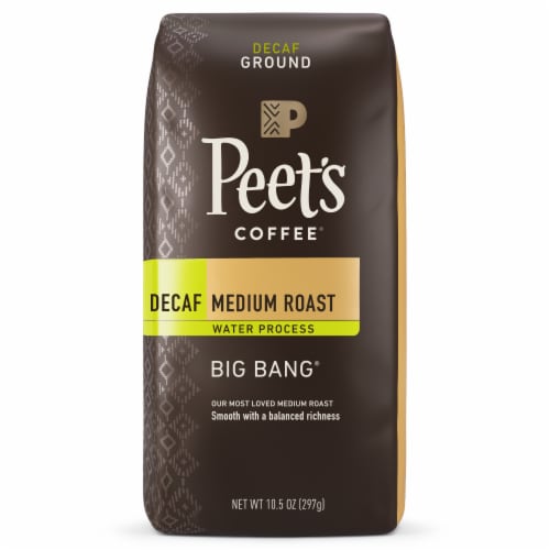 Peet's® Decaf Big Bang® Medium Roast Ground Coffee Perspective: front