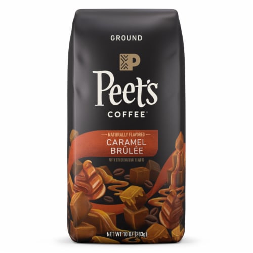 Peet's® Caramel Brûlée Light Roast Ground Coffee Perspective: front