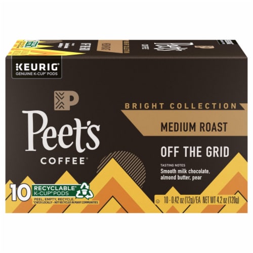 Peet's Coffee® Off The Grid Medium Roast K-Cup® Coffee Pods Perspective: front