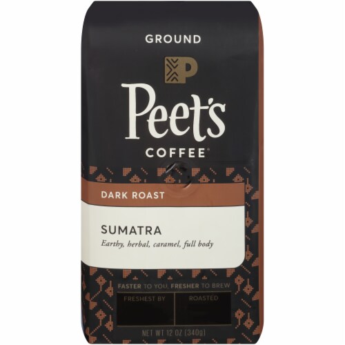 Peet's Coffee Sumatra Dark Roast Ground Coffee Perspective: front