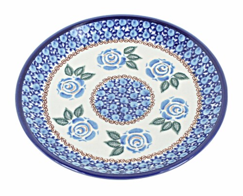 Blue Rose Polish Pottery