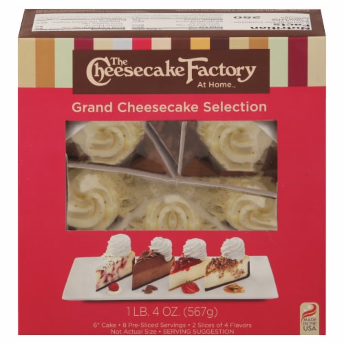 The Cheesecake Factory At Home™ Grand Cheesecake Selection Perspective: front