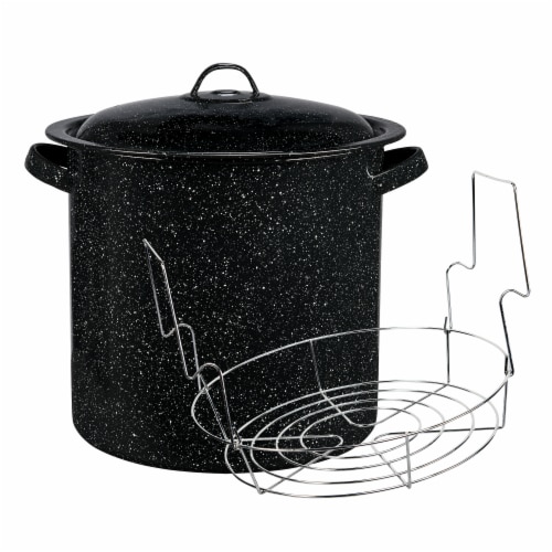 Granite-Ware® Waterbath Canner with Rack Perspective: front