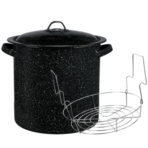 Granite Ware Water Bath Canner Perspective: front
