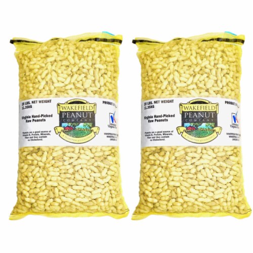 Wakefield Virginia 50 LBS Bulk Inshell Peanuts for Birds, Squirrels