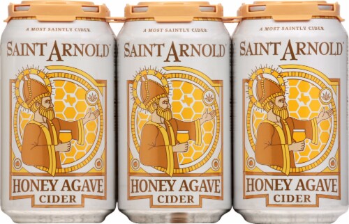 Saint Arnold Honey Agave Cider Perspective: front