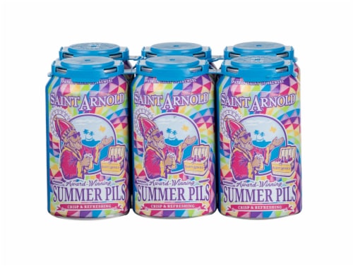 Saint Arnold® Summer Pils Craft Beer Perspective: front