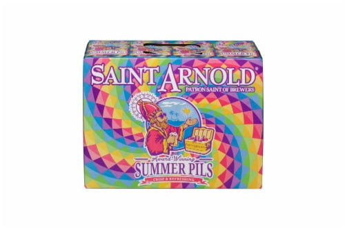 Saint Arnold® Summer Pils Craft Beer Perspective: front