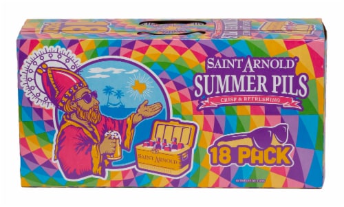 Saint Arnold® Summer Pils Craft Beer Perspective: front