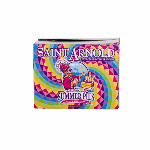 Saint Arnold® Summer Pils Craft Beer Perspective: front