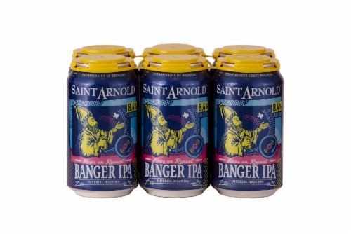 Saint Arnold Banger Imperial Hazy IPA Perspective: front