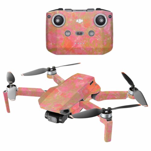 MightySkins DJMAVMIN2021-Thai Marble Compatible with DJI Mini 2 Portable Drone - Thai Marble Perspective: front