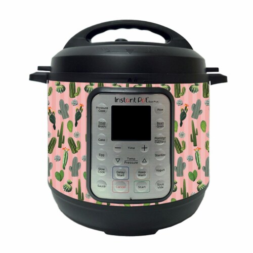 MightySkins INPTDO6QT-Cactus Garden Skin Compatible with Instant Pot Duo 6 qt. - Cactus Garde Perspective: front