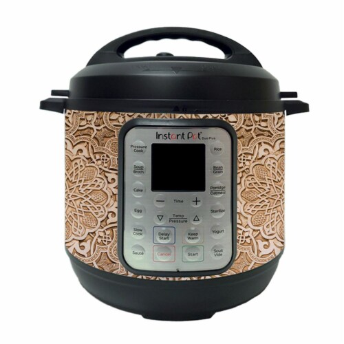MightySkins INPTDO6QT-Carved Skin Compatible with Instant Pot Duo 6 qt. - Carved Perspective: front