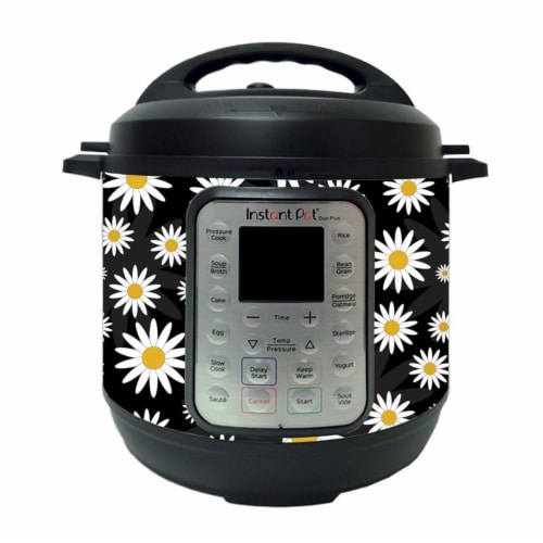 MightySkins INPTDO6QT-Daisies Skin Compatible with Instant Pot Duo 6 qt. - Daisies Perspective: front