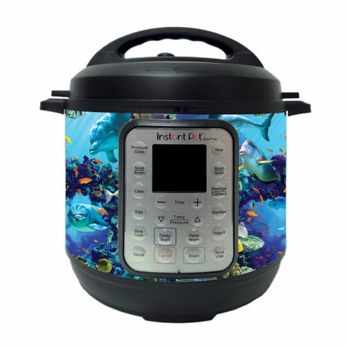 MightySkins INPTDO6QT-Ocean Friends Skin Decal Wrap for Instant Pot Duo 6 qt. Sticker - Ocean Perspective: front