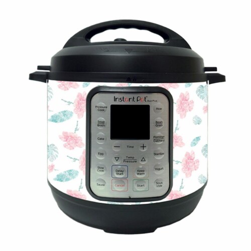 MightySkins INPTDO6QT-Paper Flowers Skin Compatible with Instant Pot Duo 6 qt. - Paper Flower Perspective: front