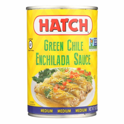 Hatch Chili Hatch Green Chile Enchilada Sauce - Enchilada Sauce - Case of 12 - 15 Fl oz. Perspective: front